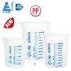 Beaker Plastic 100ml to 5000ml (Polypropylene Plastic) LABGLASS USA