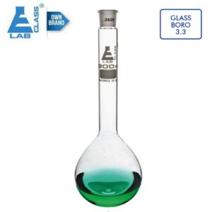 Kjeldahl Flask Borosilicate glass 500ml 24/29 CH0436D LABGLASS USA