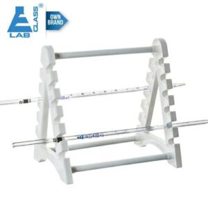 Pipette Rack Polypropylene – Holds 12 Pipettes Horizontally LABGLASS USA